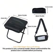 Portable Folding Camping Stool, Lightweight & Travel-Friendly Chair For Camping, Fishing, Commuting, Queuing Outdoor Activities