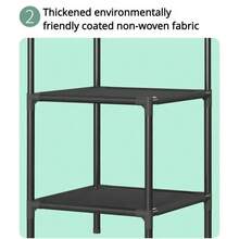 Corner Coat Rack With Hooks, Freestanding Bedroom Clothes Hanger, Simple Storage Rack For Wall, Bedroom