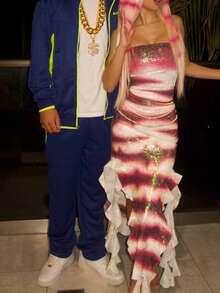 Women Summer Long Bandeau Dress Off Shoulder Strapless Slim Striped Tube Top Dress