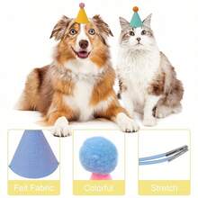 3pcs Mini Party Hats - Pink And Bright Colors (Blue, Pink, Yellow, Green, Orange, Purple) - Lightweight And Durable Polyester Cone Hats, Suitable For Birthday, Wedding, Halloween, Christmas, New Year - Pet Costume Party Decor, Dolls, Plush Animals, Puppies, Kittens, Bunnies - Easy To Clean Party Decor, Holiday Celebration, Joke Design, Hand Wash Only, Celebration Supplies, Holiday Shoppers