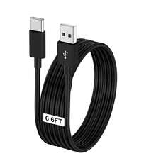1~3 条 USB A 转 USB C 快速充电线，3 英尺/6 英尺长车载充电器 Type C 线，兼容 17 16 15 Pro/Pro Max/Plus，兼容三星 Galaxy S25 S24 S23 S22 S21 S20 S10 A55 A54 翻盖手机 - 黑色 - 查看 11