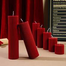 1 Peça Vela Perfumada Cilíndrica Francesa Vintage de Luxo - Aromaterapia Sem Fumaça para Decoração Doméstica, Casamento, Decoração de Casamento, Festa e Atmosfera Romântica | Adereços de Foto, Ideias de Presente, Velas de Soja Premium Decorações de Natal Decoração de Quarto Natal, Presentes de Natal