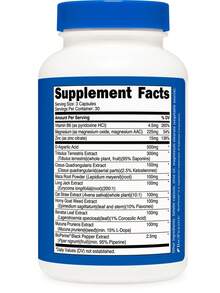 Nutricost Testosterone Support Complex (90 Capsules) -1800mg Per Serving | Testosterone Booster, Men's Health, Non-GMO, Premium Quality, Dietary Supplement - 其他 - 查看 5