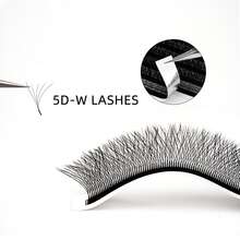 12 Reihen C/D/L Curl 3D W YY 4DW 5DW Wimpern 0,07 Mix Einzellänge 8-15mm Vorbereitete W Fächer Wimpernverlängerungen Natürlich Weich Schwarz W-förmiger Stil Wimpern Künstliche Nerz Einzelwimpern Cluster Natürlich Weich Brasilianische Wimpernverlängerungen Vorbereitete Volumen Fächer Wimpern, Kleeblatt Wimpern