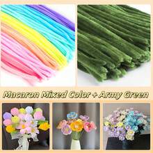 200/800Pcs Macaron Twisted Bars, Pipe Cleaners Macaron, Pipe Cleaners Green, 8colors Pipe Cleaners, 6mm X 11.8" Chenilles Stems Pipe Cleaner, Macaron Colored Pipe Cleaners, Art Pipe Cleaners, Pipe Cleaners Bulk For Creative Home Arts And Crafts Project Decoration Supplies (Macaron + Green) - 彩色 - 查看 4
