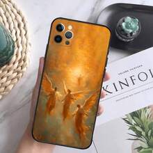 Funda de Teléfono de Pintura de Arte Renacentista Compatible con  16,15,14,13,12 Mini 11 Pro XR,X,XS,MAX 7,8 Plus Funda de Silicona Suave Negra, Funda Compatible con  17,  17 Pro,  17 Pro Max - z6 - Ver 10