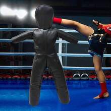 Grappling Dummy Boxing Equipment, Unfilled Multiuse Sturdy, Taekwondo Training Device Exercise Tackling Dummy 130cm