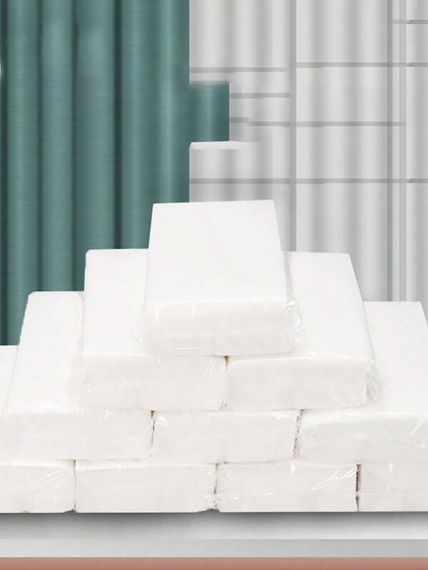 250 قطعة/5 عبوات - مناديل منزلية وفندقية عالية الجودة للاستخدام المنزلي والمطبخ والحمام والسيارة والاستخدام التجاري | مناديل متعددة الاستخدامات للتخييم والسفر والعطلات والاحتياجات اليومية | إمدادات بالجملة للاحتياجات المنزلية والضيافة