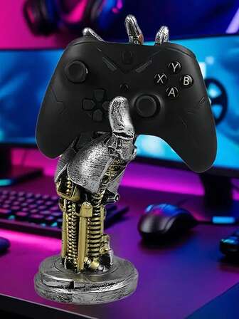 Cyberpunk mekanisk handrekvisita, spelkontrollhållare, smyckesställ, fototillbehör, Halloween, jul, nyårspresent