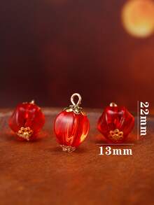 5/10/20 pezzi Perline fai-da-te per artigianato, decorazioni a forma di zucca di Ognissanti, perline pendenti, perline sparse, accessori per collane e braccialetti fatti a mano