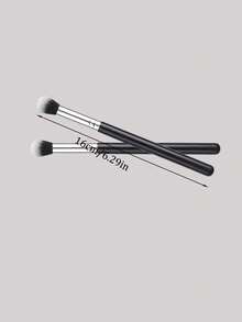 Pincel de Maquiagem Profissional para Olhos, Cerdas de Náilon Macias, Pincéis Multifuncionais para Mistura e Coloração, Pincel de Palma Portátil para Todos os Tipos de Pele, Cabo de Plástico ABS