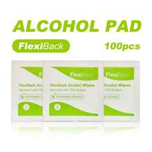 200 Individually Wrapped Alcohol Pads - Multi-Purpose For Cleaning Hands And Surfaces, Perfect For Everyday Cleaning At Work, School, And Travel - 無花紋 - 查看 3