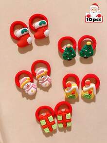 10/30 件可爱圣诞元素发带，送给女孩的礼物 - 彩色 - 查看 10