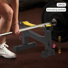 Strength Training Barbell Rack - Geel - Bekijken 7