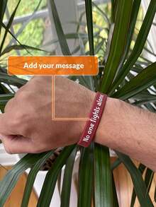 1/3/5/10pcs Customizable Silicone Bracelets - White With Black Text, , Sports Bracelet, Bracelet Set, Silicone Bracelet, Fashionable Silicone Bracelet, Bracelet, Cross Silicone Bracelet, Couple Gift.Festive Bracelet Matching, Halloween, Christmas Bracelets