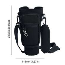 40oz Tumbler Case, Compatible With Stanley Sports Water Bottle Accessory Set, Cup Cover, Diving Material Cup Cover, Car Handle Cup Protective Cover, Diagonal Strap Adjustable Strap, Suitable For Outdoor Travel, Fitness, Daily Use.