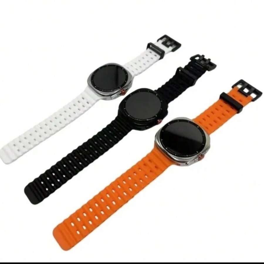 T&N S7 Ultra HD Smartwatch With Health Monitor - White - View 1