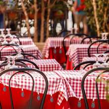 4/8 件桌布配重 桌布吊坠 石桌布配重挂钩 带金属夹 适用于户外派对野餐桌装饰