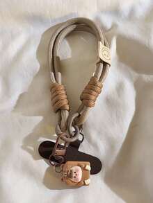 Colgante de teléfono con diseños de tortuga, nube y estrella - Correa de muñeca universal hecha a mano para teléfono, cámara, llaves - Accesorios de llavero con encantos de dibujos animados lindos - Empaque de multicolor