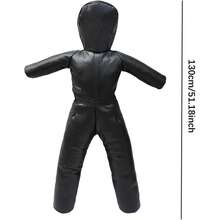 Grappling Dummy Boxing Equipment, Unfilled Multiuse Sturdy, Taekwondo Training Device Exercise Tackling Dummy 130cm