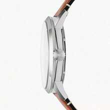 Fossil Townsman Casual Men's Automatic Watch ME3154 Smoke Grey Round Dial And Leather Strap Fashion Watch Suitable For Daily Wear Men's Birthday Holiday Gift