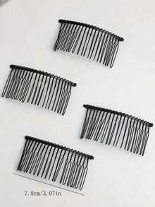 3/2/1pc Invisible Hair Styling Combs, Unscented Edge Control And Repair Tool , U-Shaped Hair Clip, Hair Accessories, Broken Hair Finisher Ornament Hair Clip Top Clip Back Of Head Invisible Bangs Fixed Insert Comb Anti ,Hair Styling Tools ,Hair Styling Kit