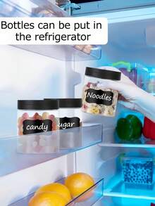 1/3Pcs Plastic Storage Bottles With Lids, Clear Plastic Jars Refillable Plastic Cosmetic Containers,Paint/Ointment/Mask Jars, Eye Cream/Face Cream Bottles, PET Wide-Mouth Transparent Sample Packaging Bottles, Cosmetic Refillable Containers With Screw On Lids For Kitchen Use Lotions & Beauty Products