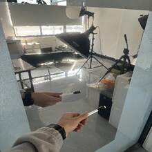 1 Roll Self-Adhesive Mirror Wall Sticker - Shatterproof, Washable, Suitable For Glass, Ceramic, Cabinet Doors And Smooth Surfaces - Decorative Modern Style, Multi-Piece Design, Creative Home Decor, Mirror Wall Decor - Multicolor - View 4