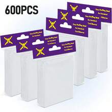 2000 1000 600 500 200 100pcs 66*91mm Soft Transparent Baseball Card Sleeves, Soft Baseball Card Sleeves, Durable Trading Card Sleeves, Standard Card Plastic Card Protector Football Card Sports Card - Transparent Card Film - View 11