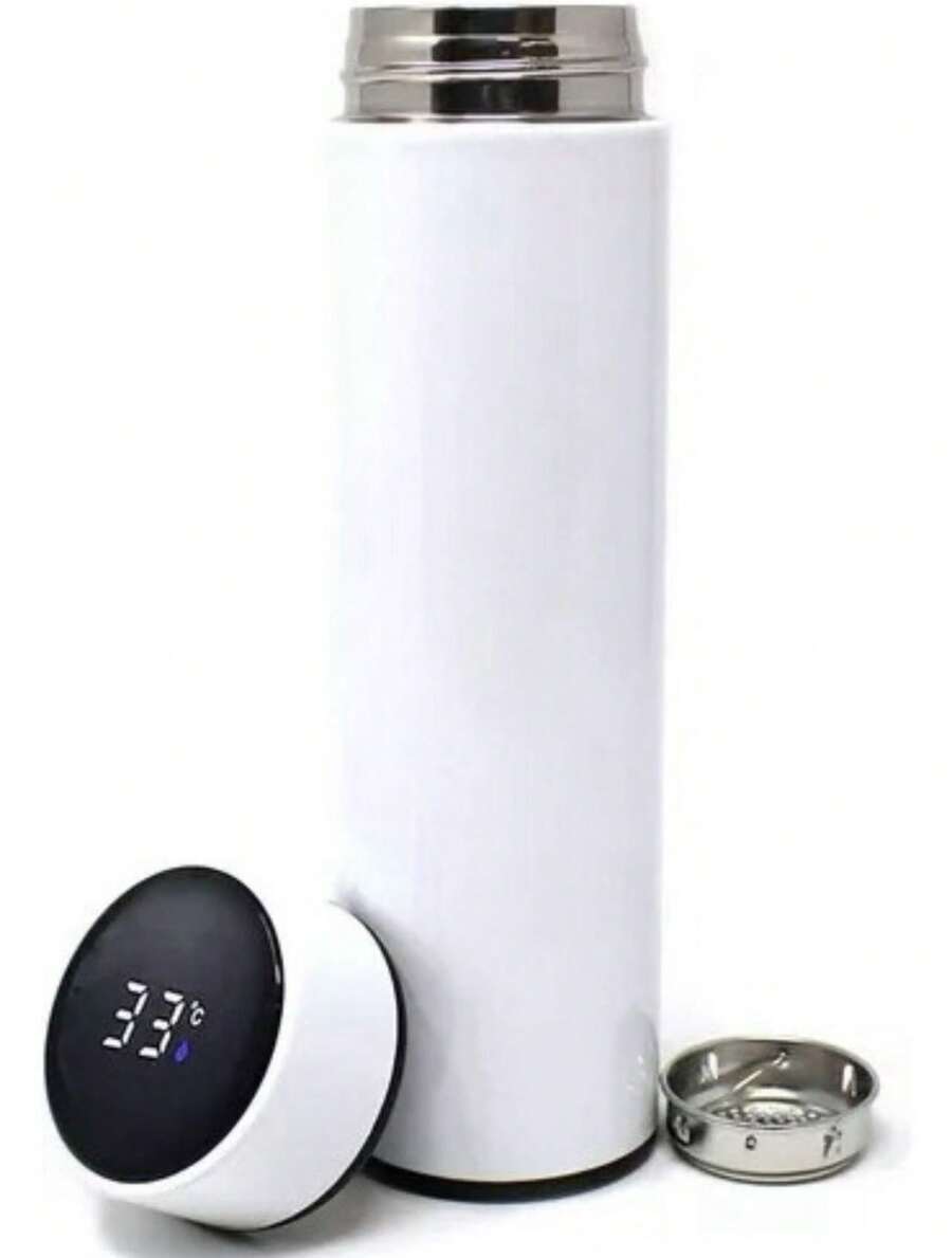 Termo Digital Inteligente 500ml Con Pantalla Led De Temperatura