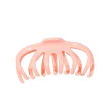 1/6个柔软硅胶爪夹，时尚简约南瓜形多爪夹，防滑弹性设计，适合秋冬季、休闲、运动、万圣节、圣诞节等场合，可搭配各种服饰，是理想的发饰。 - 多色#5 - 查看 12