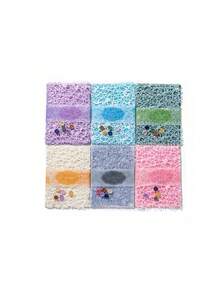 1 paquet de matériau papier à texture mixte avec 26 feuilles, autocollants de tissu vintage, autocollants de DIY esthétiques pour décorations de scrapbooking, cadeaux de fête, scrapbooking personnalisé et fournitures scolaires, fournitures scolaires pour collage de fond DIY, matériel décoratif rétro pour décoration de cadeaux de fête, cadeaux de Noël