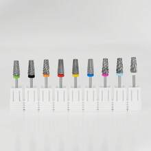 1 件钨钢指甲钻头，专业美甲和修脚工具，用于去除凝胶、塑形、抛光，适合初学者和沙龙使用