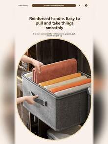 Multi Functional Wardrobe Storage Box, Multi Specification Design, Easy To Organize Clothes, Improve Space Utilization, Simple And Stylish Storage Box