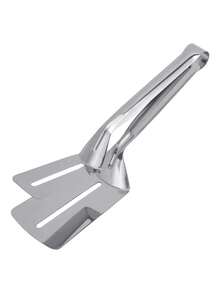 1 Pc Stainless Steel Multi-Functional Frying Clip For Steak, Fish, Meat, AndTNoodles -Ideal For Barbecues And Baking - Easy To Use