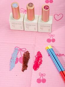 klimonla 125 piezas Alfombrilla desechable plegable de 3 capas impermeable para arte de uñas, adecuada para práctica en salón de manicura - Rosa - Ver 7