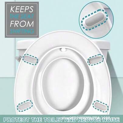 Toilettensitzkissen aus Gummi für rutschfesten Halt