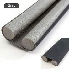 1/2pcs Under Door Draft Stopper 36.6in Adjustable & Cutable Upgraded Stripping Windproof Bottom Door Gap Filler & Seal Under Door Sweep Weather Stripping For Block Noise, Sound, Hot Air, Light, Wind