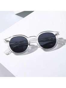 Barcelona Sunglasses – Polarized Lens | Unisex | Translucent Acetate - 無色 - 查看 1