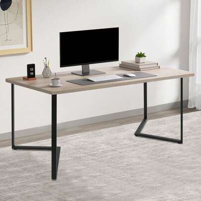 OUKANING Estructura de mesa robusta Mesas grandes Patas de muebles estables Patas de escritorio modernas