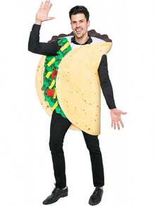 Spooktacular Creations Adult Halloween Taco Costume, Burrito Outfit