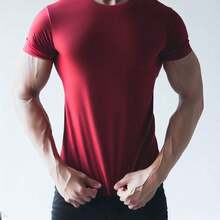 MIL200FIT Men T-Shirts - Red - View 2