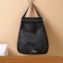 Wall Mounted Grid Trash Bag Dispenser, Washable Plastic Bag Holder And Kitchen Storage Organizer, Kitchen Trash Bag Storage Shenanigans, Plastic Bag Organizer For Shopping Bags, Wall Mounted Extractable Organizer Collection - Multicolor - View 21