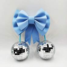 1PC/Bows And Cherries Disco Ball Decoration, Suitable For Parties And Home Decoration. The Bow Gifts Can Be Hung On The Wall. The Cute Disco Balls Are Amazing Decorations. - Multicolor - View 8