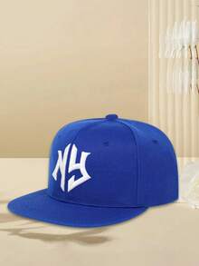 1 chiếc mũ lưỡi trai thêu họa tiết New York Hip Hop, mũ bóng chày vành phẳng chống nắng, mũ trucker nam, mũ đi biển, mũ câu cá, mũ quà tặng retro cho nam dự tiệc, chơi golf, sinh nhật, phong cách đồng quê. - màu đen - Xem 12