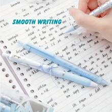 4pcs/Set Ballet Lace Ballpoint Pens, Black Gel Pens, 0.38/0.5 Neutral Pens, Office & School Supplies, Holiday Gifts, Event Prizes