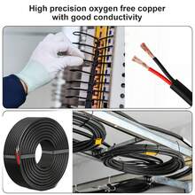 1PC 18 AWG 0.82mm² Wire PVC Cord 18 Gauge Wire 2 Conductor Electrical Wire, 12V/24V DC Low Voltage/Copper-Clad Aluminum(CCA) 2 Wire For Automotive Wire LED Strips Lamp Lighting Marine (5M/9.2M/15.3M/30.5M/45.8M)