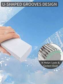 إسفنجات تنظيف رطبة لإزالة الغبار، فرش تنظيف إسفنجية، إزالة الغبار من الستائر والزجاج والأرضيات والفتحات التهوية والسياجات والمرايا وأخاديد النوافذ. قماش تنظيف رطب للسيارة، فرشاة مطاطية قابلة لإعادة الاستخدام، إسفنجة للستائر والنوافذ المطبخ، قماش تنظيف رطب، أدوات تنظيف، قطع غيار السيارات، التنظيف، أدوات التنظيف، منتجات التنظيف، المطبخ، الحمام، الإسفنج، ملحقات المطبخ