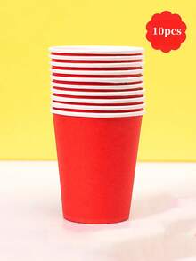 1 طقم تنورة طاولة قابلة للتخلص منها، تنورة طاولة زخرفية ملونة/للزفاف مقاومة للماء، طقم أدوات المائدة الحمراء لرأس السنة الجديدة، مفرش طاولة احتفالي أحمر لرأس السنة الجديدة، تنورة طاولة احتفالية حمراء