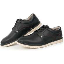 Men's Plus Size Casual Oxfords Comfortable Business Dress Sneakers US Size 13 14 15 16 17 18 19 Fashion - màu đen - Xem 5